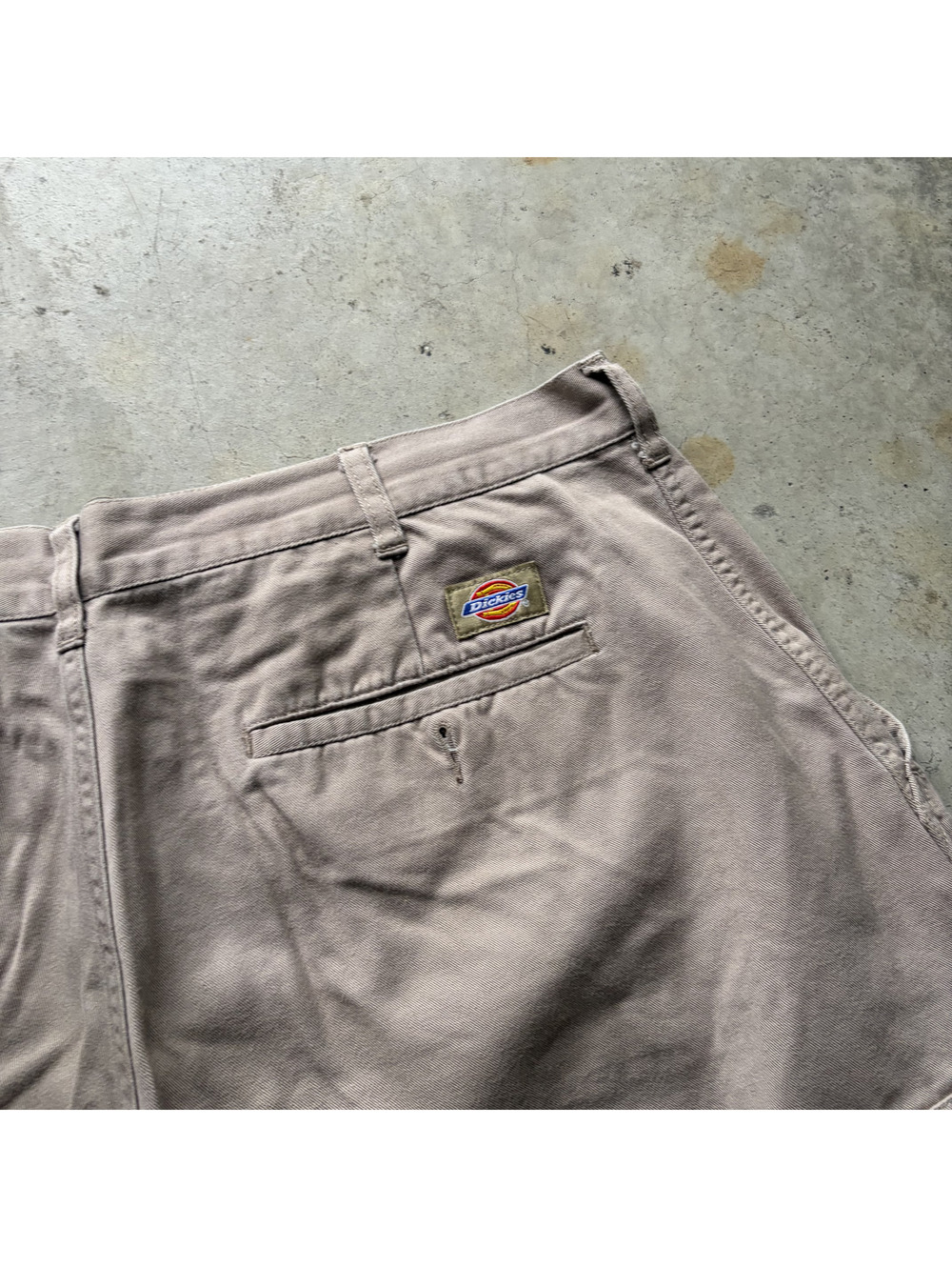 Dickies Men's Cargo Shorts Size 36 Khaki Workwear - Picture 4 of 6